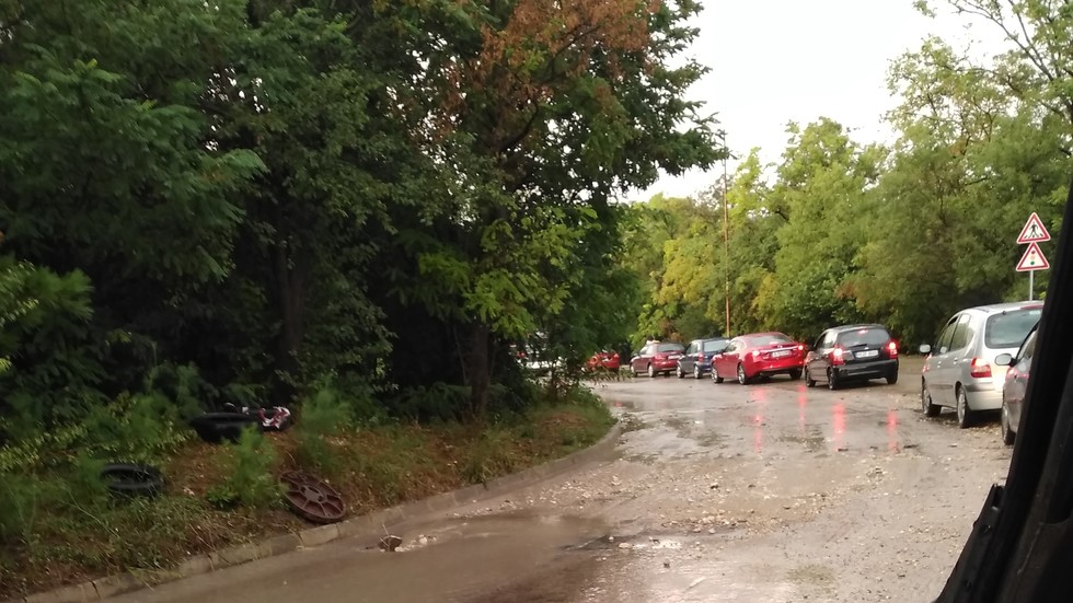 Проливен дъжд във Варна