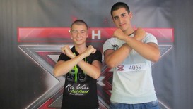 Внукът на мама Люси на кастинга на X Factor в Бургас