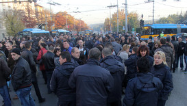 Новините на Нова със специално студио за полицейския протест