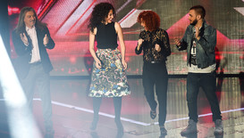 Кристиан, Дарина, Християна и A.V.A. във вдъхновяващ полуфинал на X Factor
