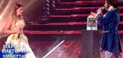 Марио Николов и Виктория Анелова - Beauty and the Beast - X Factor Live (29.10.2017)