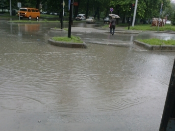 Наводнени улици в Шумен